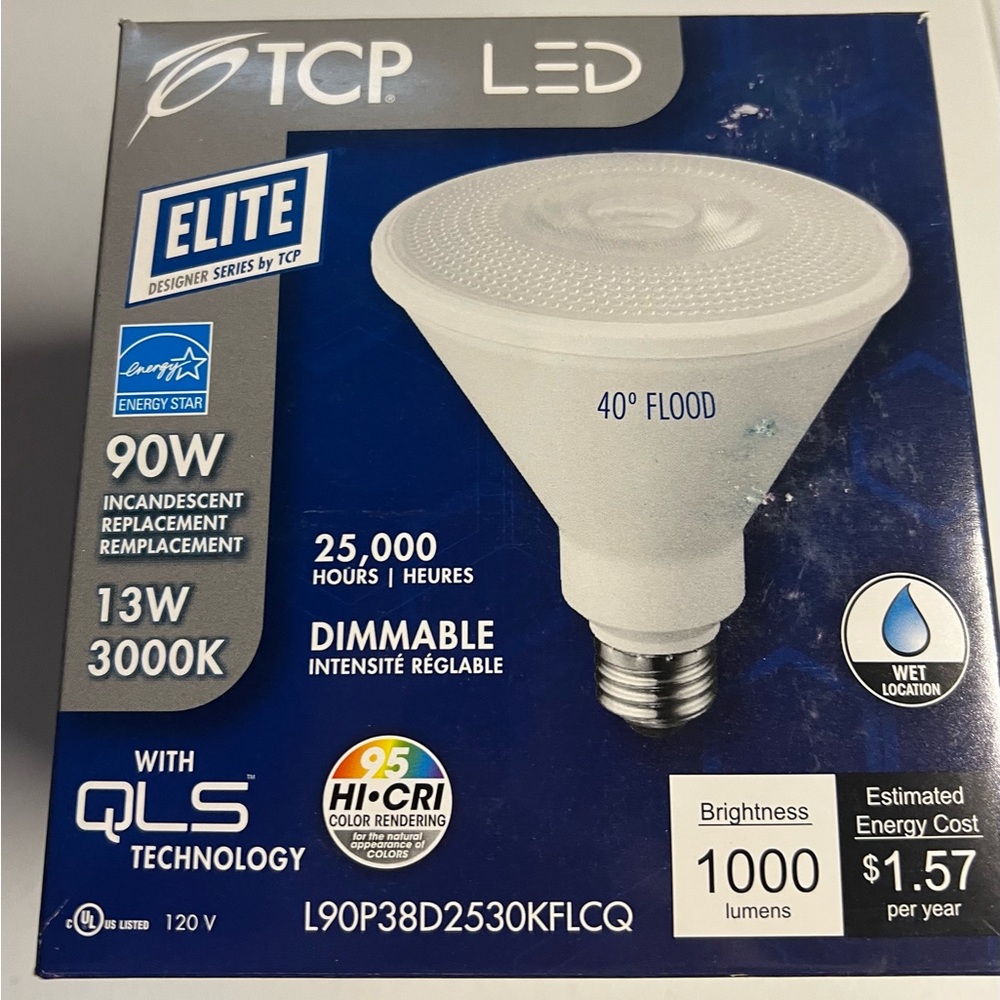 TCP LED 40° Flood Light Bulb